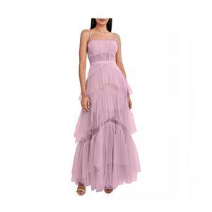 BCBGMAXAZRIA Tulle Corset Essential Gown size 12